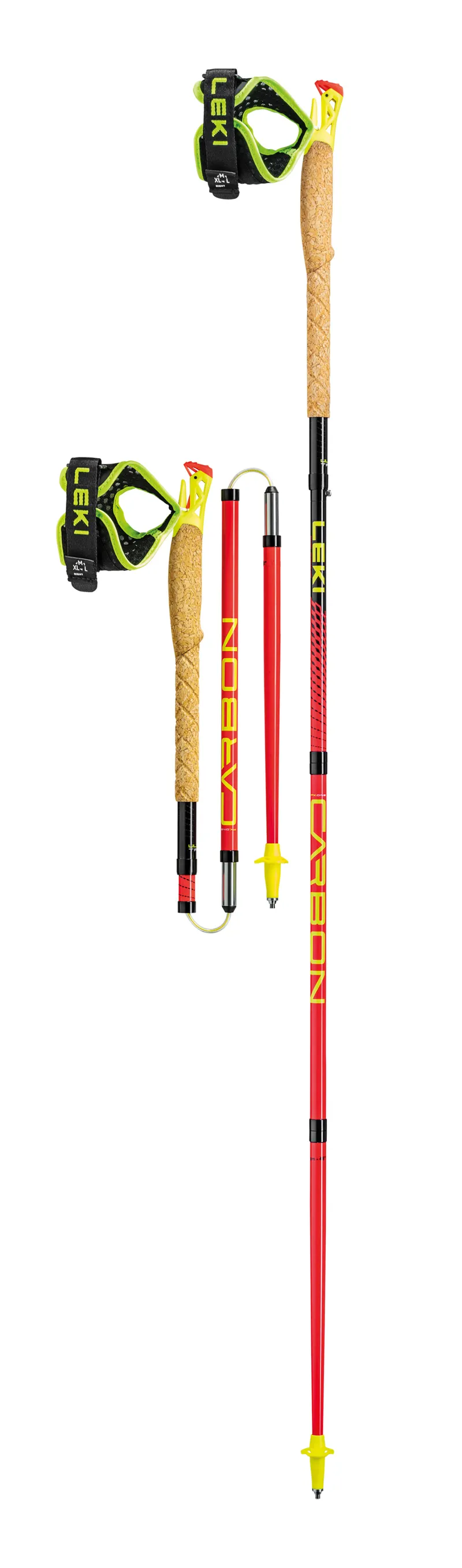 Leki Ultratrail FX.One Poles Red-6