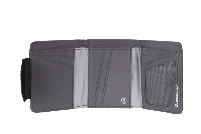 Lifeventure RFID Wallet Recycled Grey-2