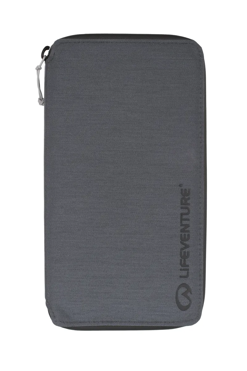 Lifeventure RFID Travel Wallet Recycled Grey