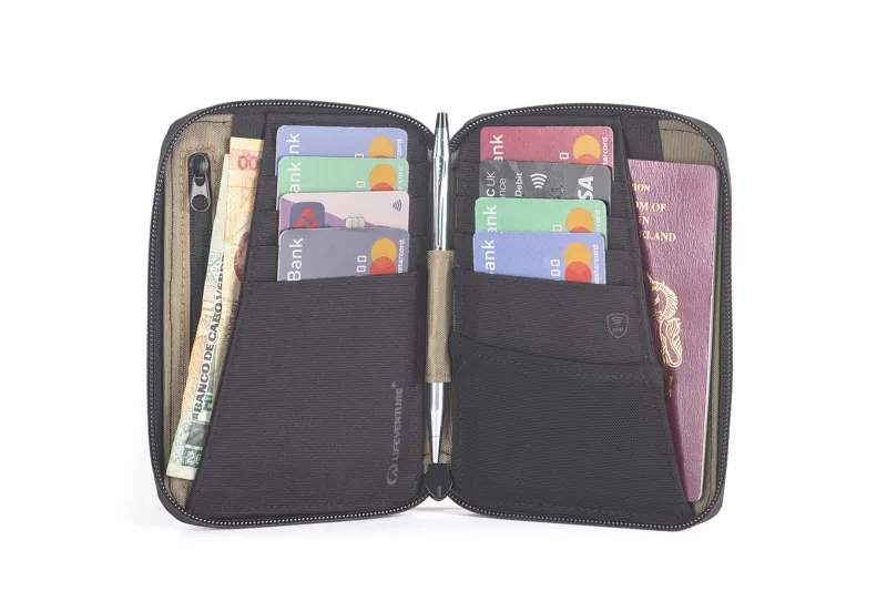 Lifeventure X-Pac RFiD Mini Travel Wallet-2