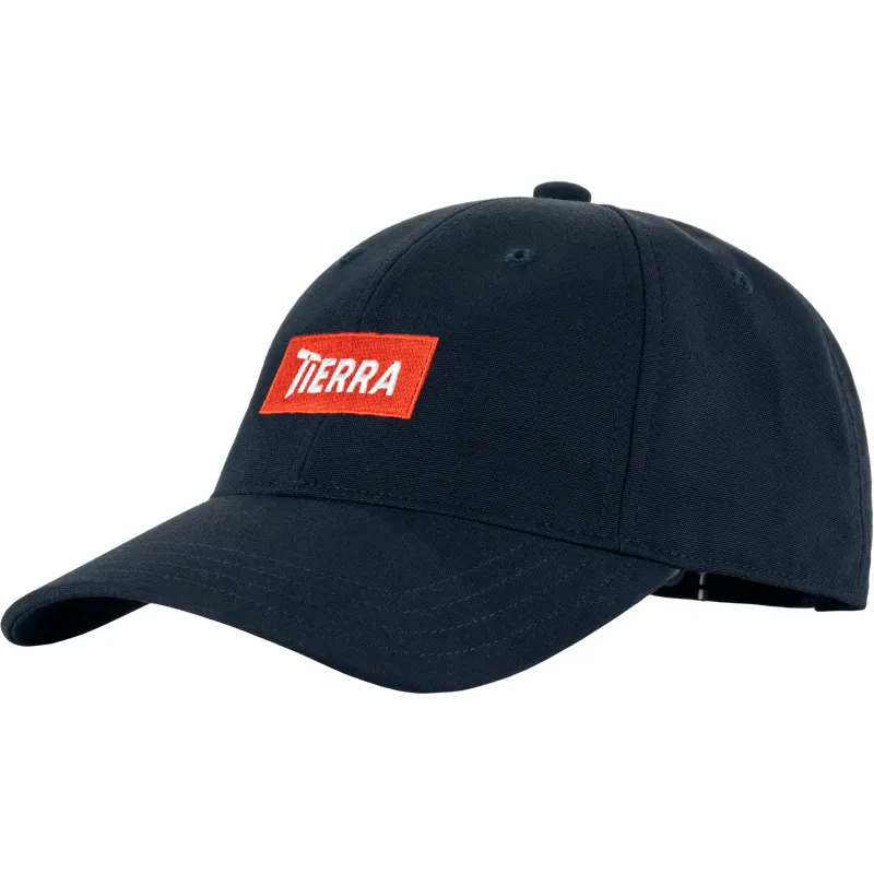 Tierra 6 Panel Logo Cap Navy
