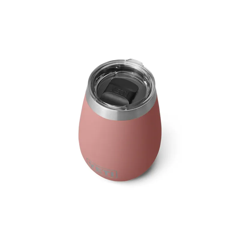 YETI Rambler 10oz Wine Tumbler Mag Slider 2.0 Sandstone Pink-2