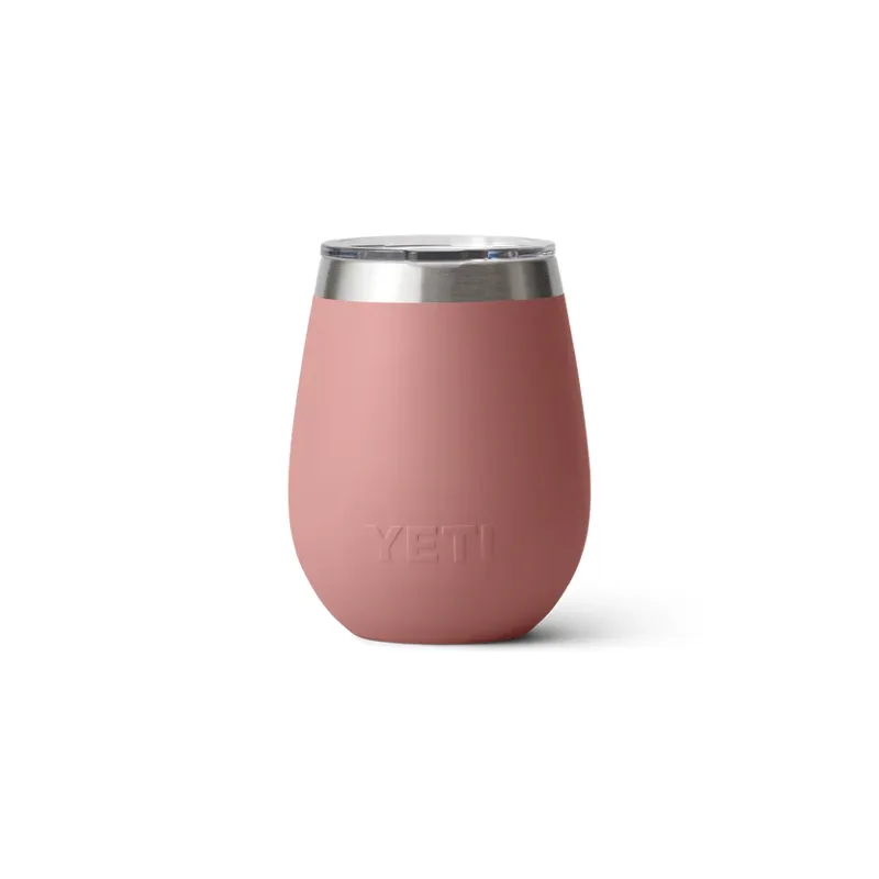 YETI Rambler 10oz Wine Tumbler Mag Slider 2.0 Sandstone Pink-1