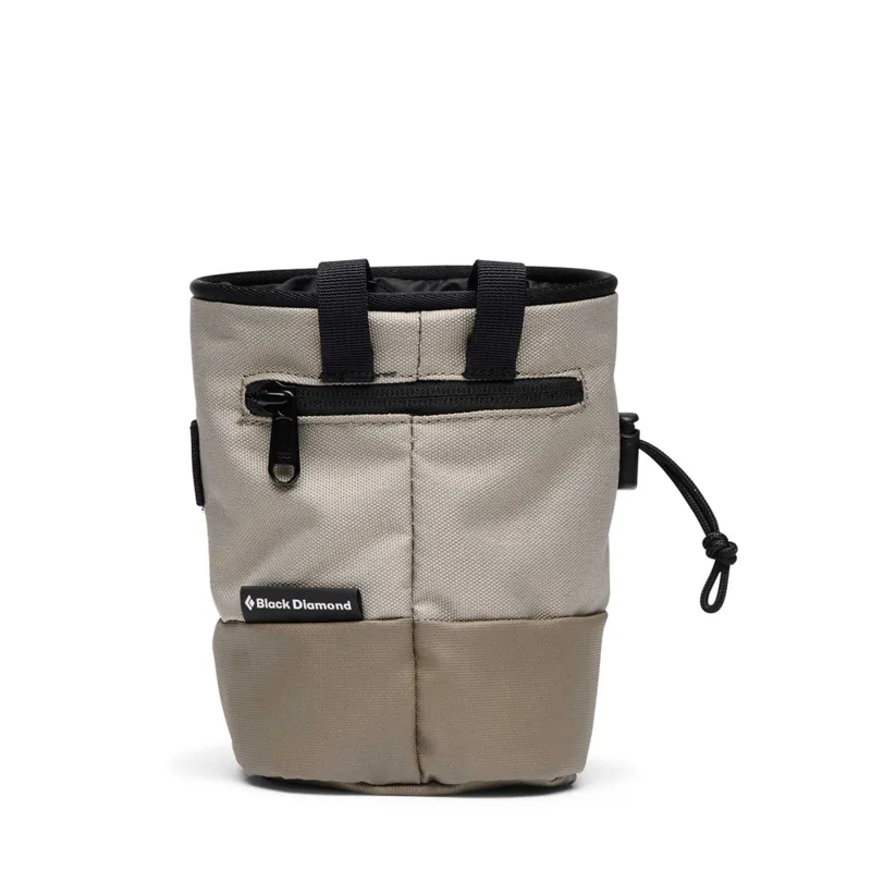 Black Diamond Mojo Zip Chalk Bag Moonstone-1