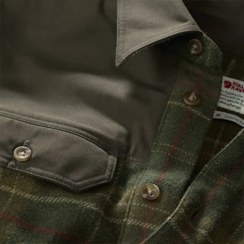 Fjallraven Mens Granit Shirt Green-6