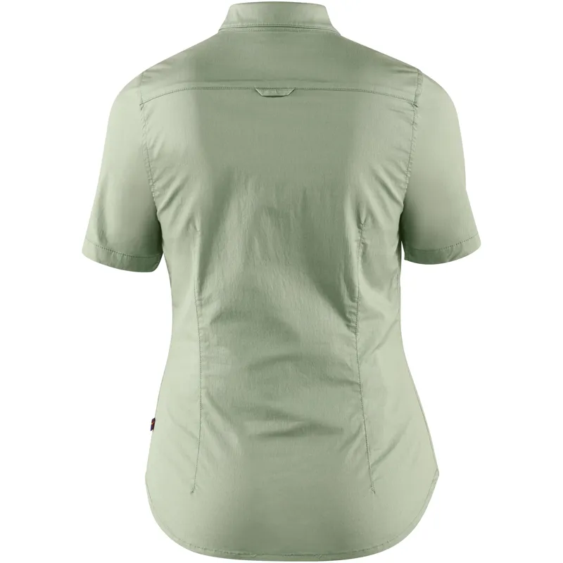 Fjallraven Womens High Coast Stretch SS Shirt Sage Green-1
