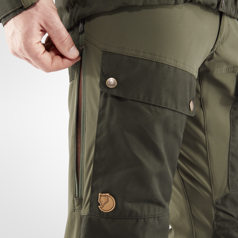 Fjallraven Mens Keb Trousers Deep Forest/Laurel Green-5