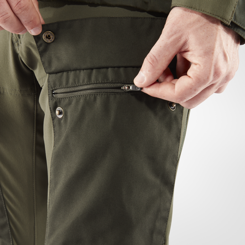 Fjallraven Mens Keb Trousers Deep Forest/Laurel Green-6