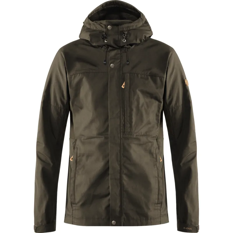 Fjallraven Mens Kaipak Jacket Dark Olive