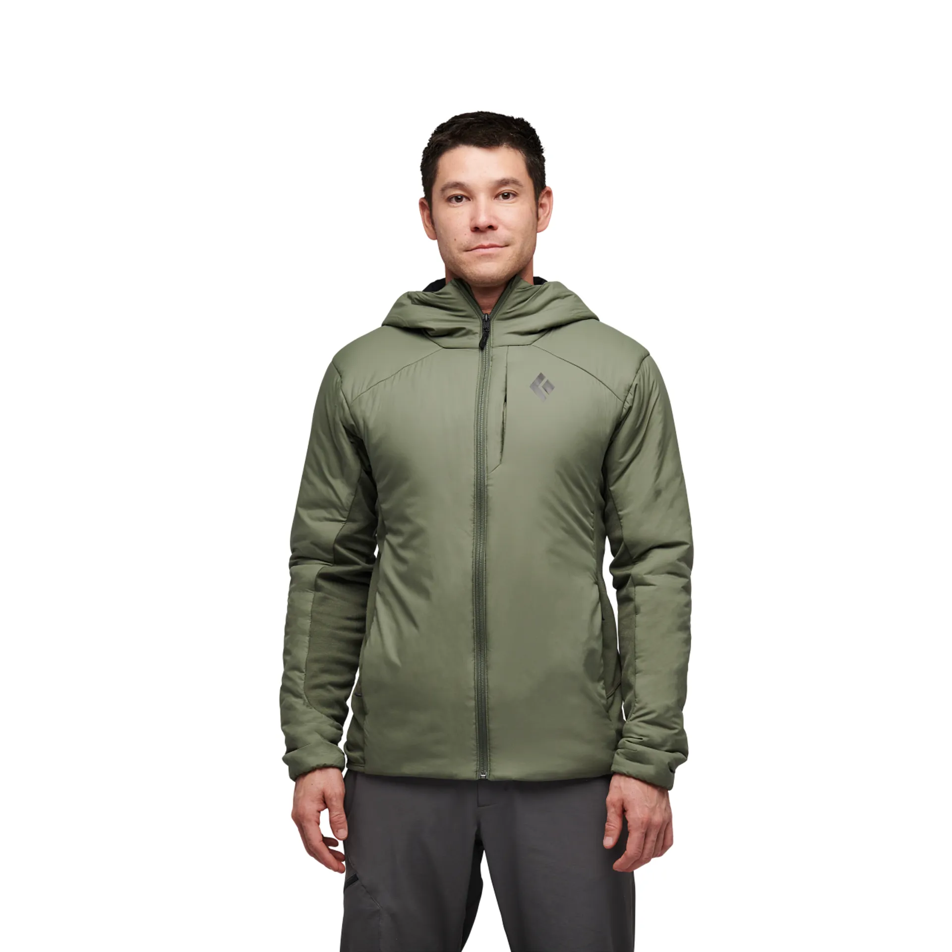 Black Diamond Men's First Light Hybrid Hoodie Tundra