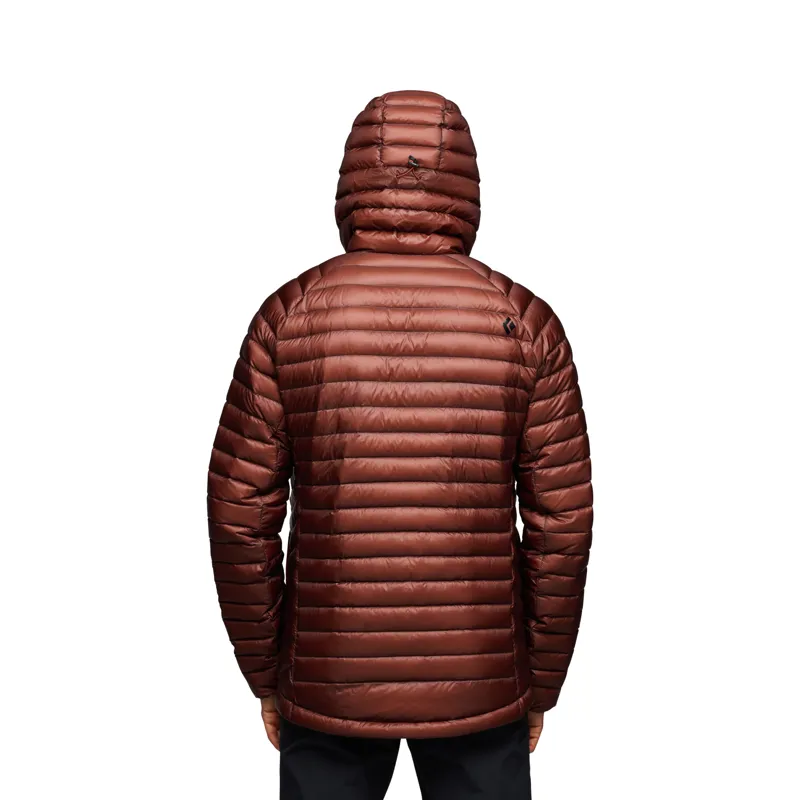 Black Diamond Men's Approach Down Hoodie Iron Red-2