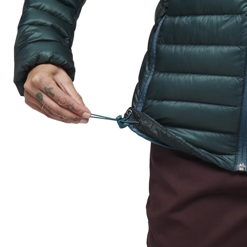 Black Diamond Women's Approach Down Hoodie Creek Blue-4