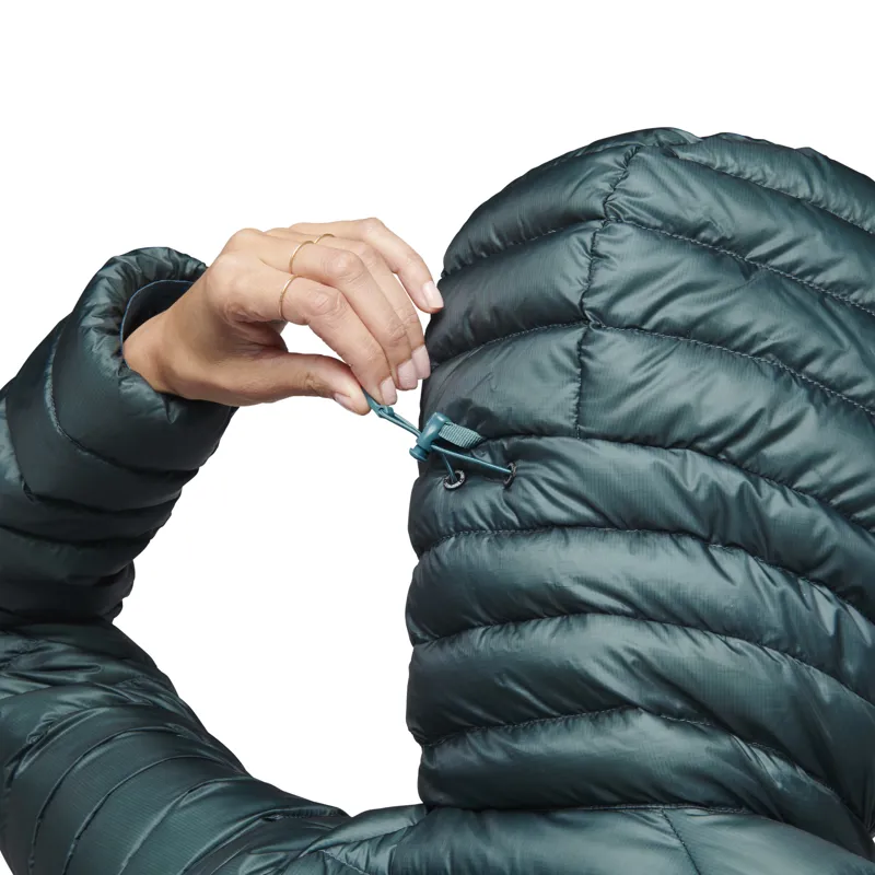 Black Diamond Women's Approach Down Hoodie Creek Blue-6