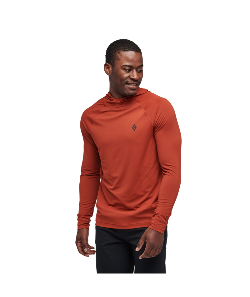 Black Diamond Men's Alpenglow Hoodie Burnt Sienna-2