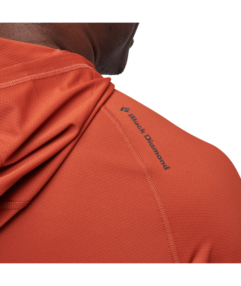 Black Diamond Men's Alpenglow Hoodie Burnt Sienna-4