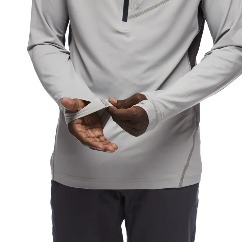 Black Diamond Men's Alpenglow Pro Hoodie Pewter-4