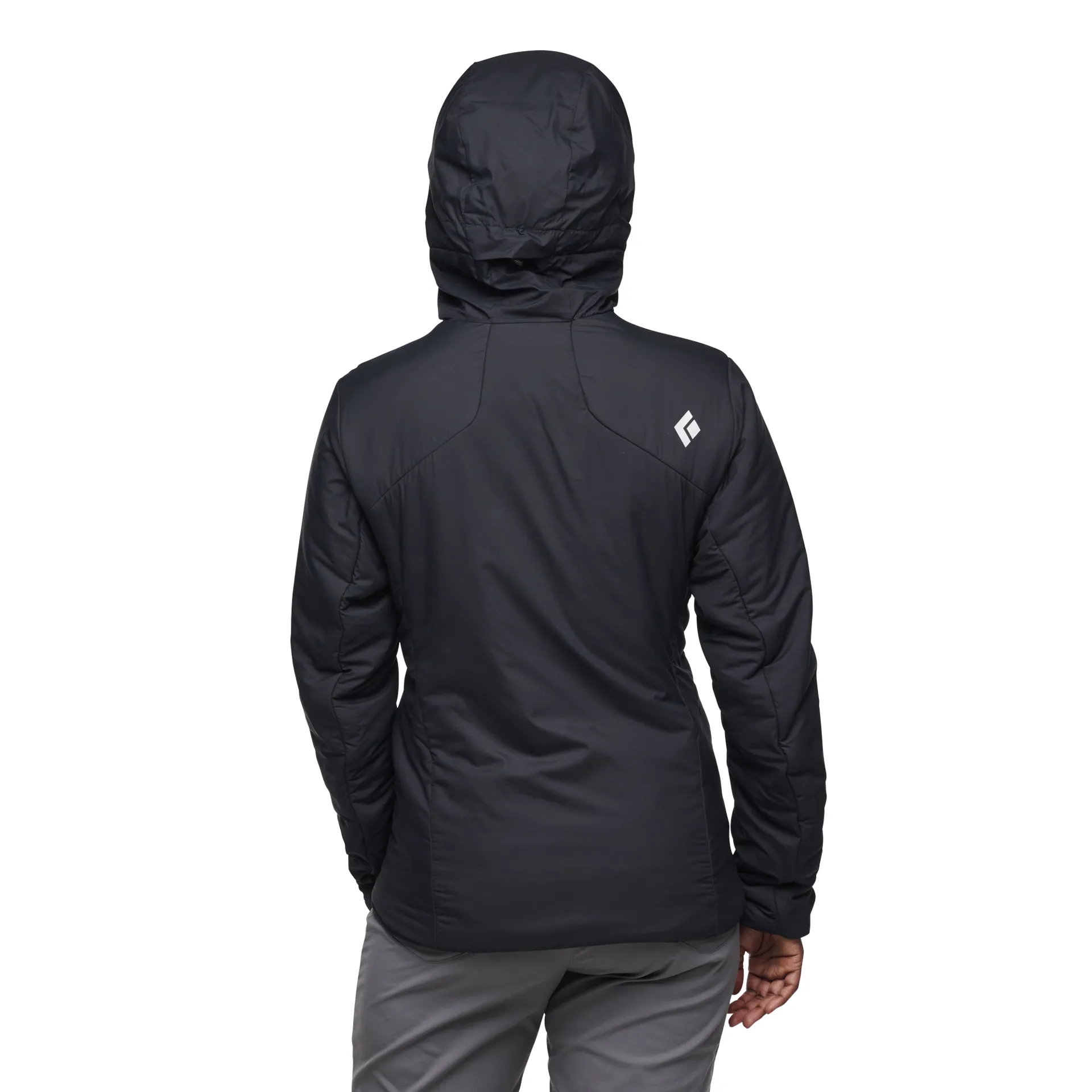 Black Diamond Women's First Light Stretch Hoodie Black