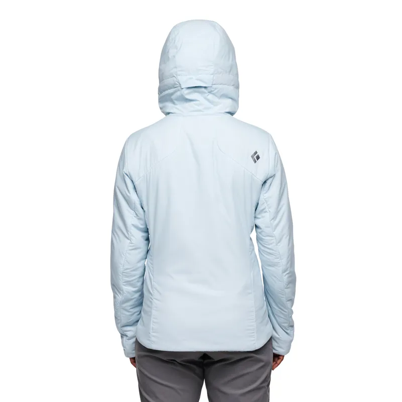 Black Diamond Women's First Light Stretch Hoodie Belay Blue-4