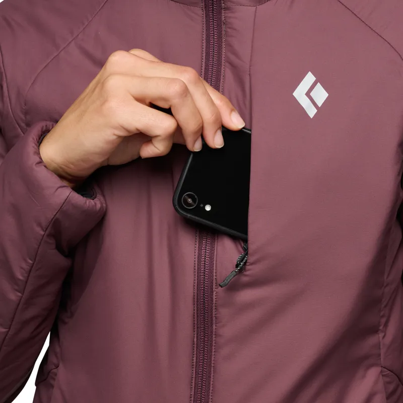 Black Diamond Women's First Light Stretch Hoodie Fig-4