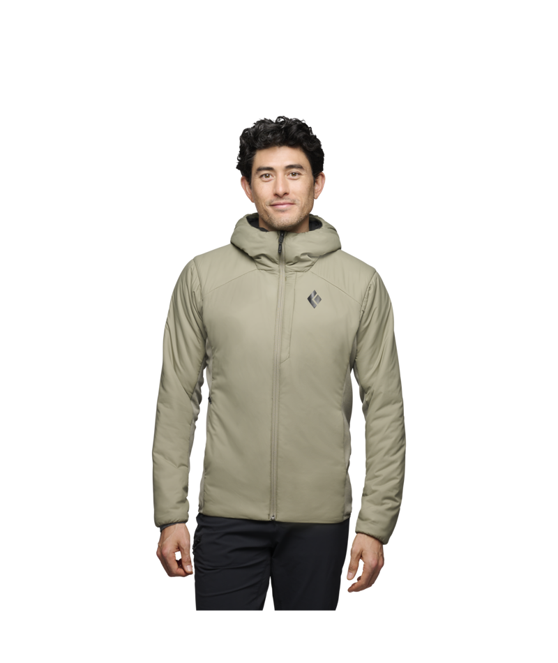 Black Diamond Men's First Light Hybrid Hoodie Pine Smoke-1