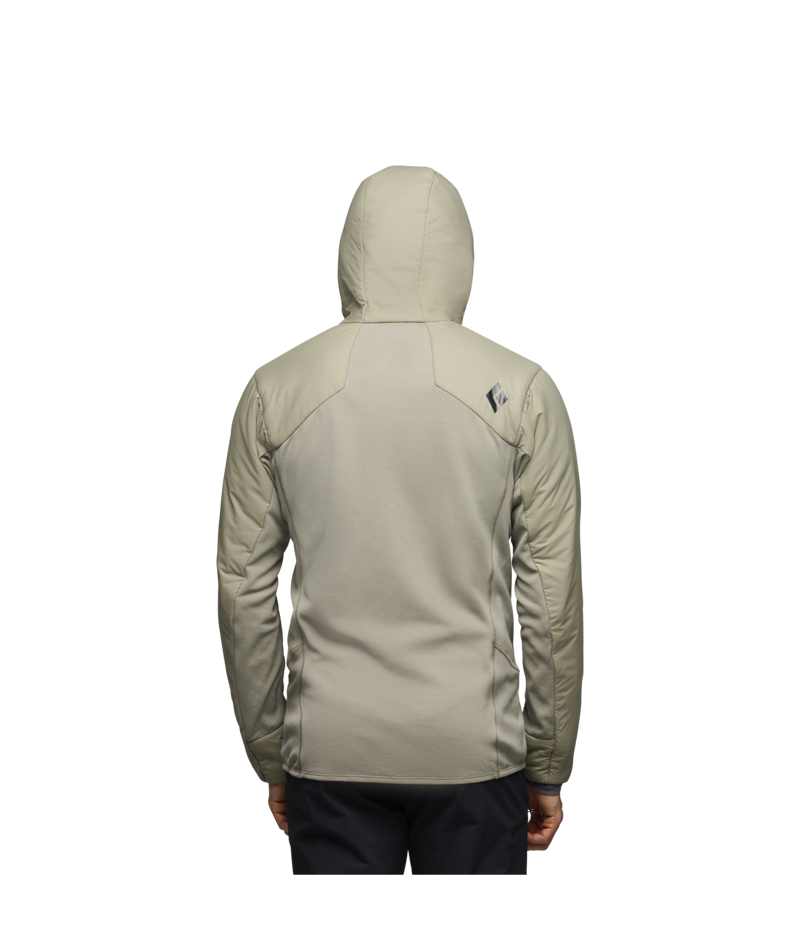 Black Diamond Men's First Light Hybrid Hoodie Pine Smoke-2