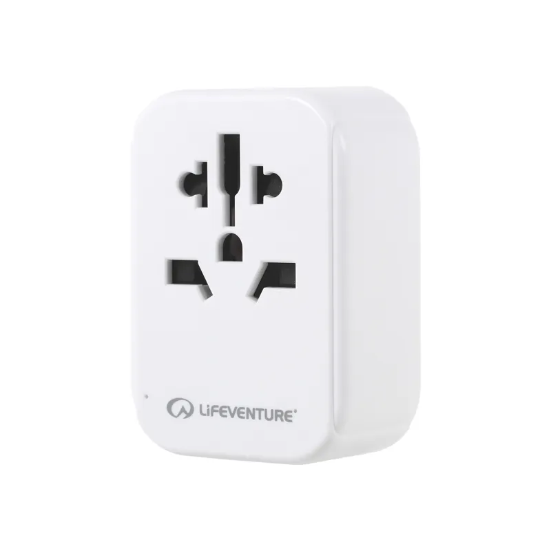 Lifeventure World to Europe Travel Adaptor with USB and USB C-4