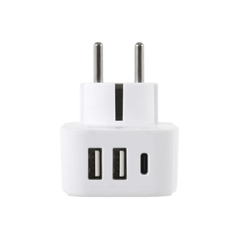 Lifeventure World to Europe Travel Adaptor with USB and USB C-3