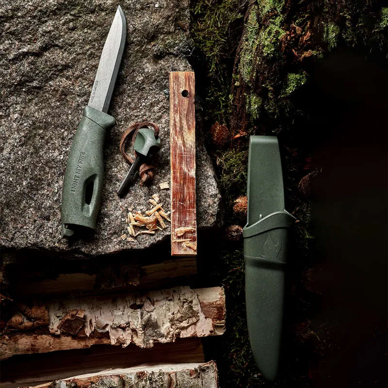 Light My Fire Swedish Fireknife 2 in 1 Sage Green DEACTIVATED-5