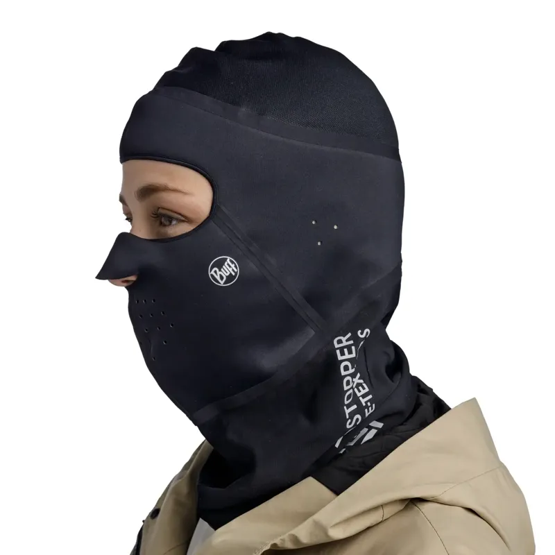 Buff Windproof Balaclava Black-4