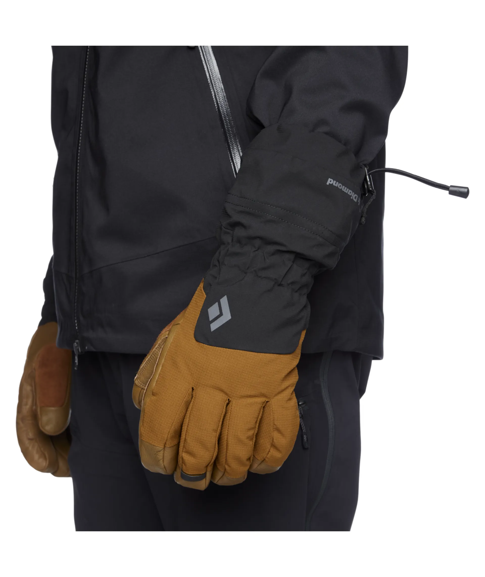 Black Diamond Soloist Gloves Dark Curry