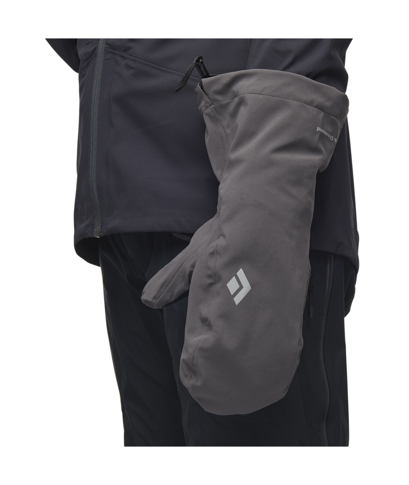 Black Diamond Waterproof Overmitts Smoke-1