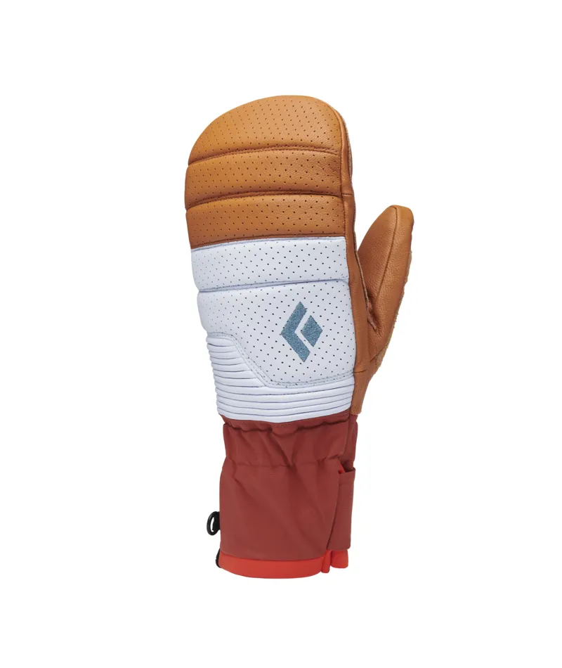 Black Diamond Women's Progression Mitts Henna/Belay Blue-1