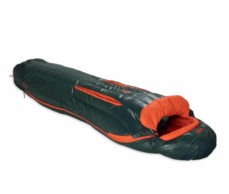 NEMO Equipment Mens Riff 15 Regular Ember Red/Deep Water Sleeping Bag-4