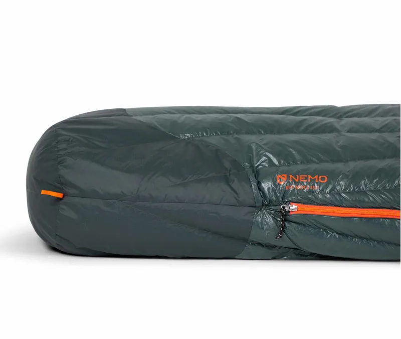 NEMO Equipment Mens Riff 15 Regular Ember Red/Deep Water Sleeping Bag-10
