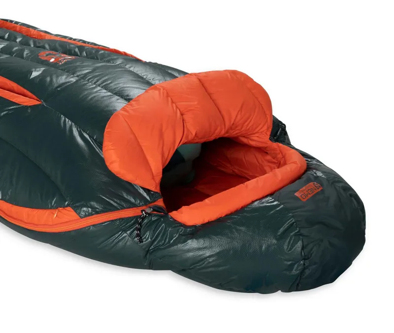 NEMO Equipment Mens Riff 15 Long Ember Red/Deep Water Sleeping Bag-3