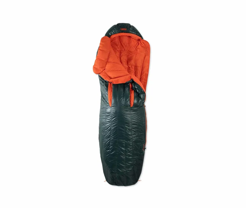 NEMO Equipment Mens Riff 15 Long Ember Red/Deep Water Sleeping Bag-1