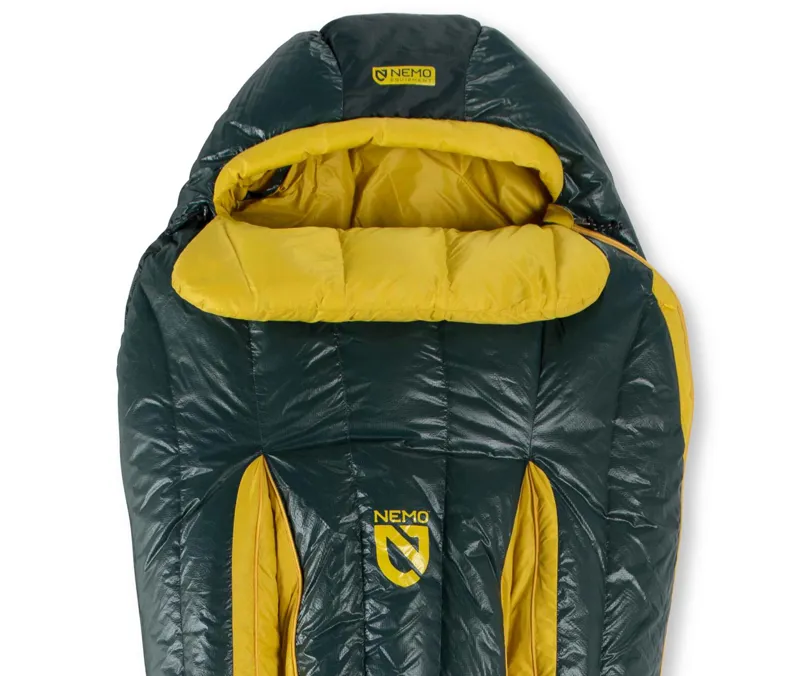 NEMO Equipment Mens Riff 30 Regular Blaze/Deep Water Sleeping Bag-2