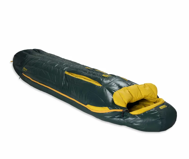 NEMO Equipment Mens Riff 30 Regular Blaze/Deep Water Sleeping Bag-4
