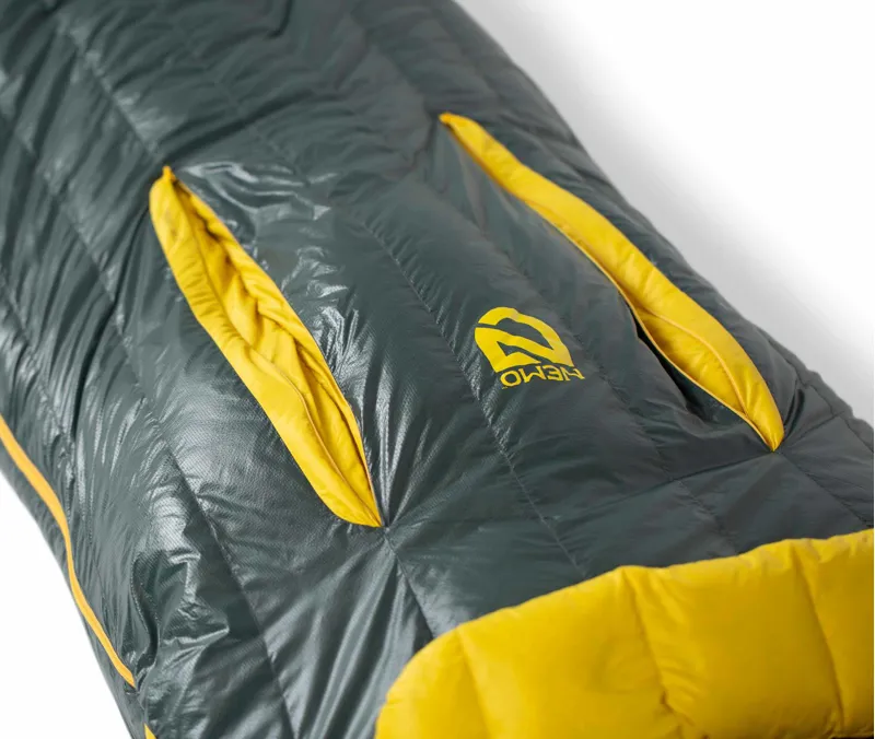 NEMO Equipment Mens Riff 30 Regular Blaze/Deep Water Sleeping Bag-9