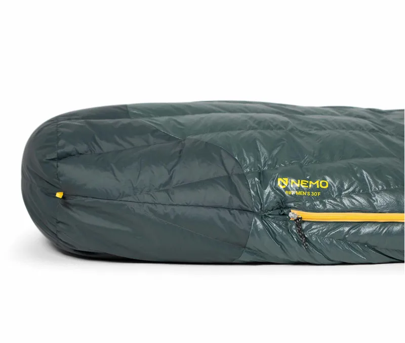 NEMO Equipment Mens Riff 30 Regular Blaze/Deep Water Sleeping Bag-10