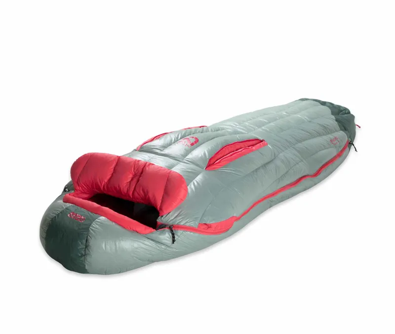 NEMO Equipment Womens Riff 15 Regular Rhubarb/Lichen Sleeping Bag-4