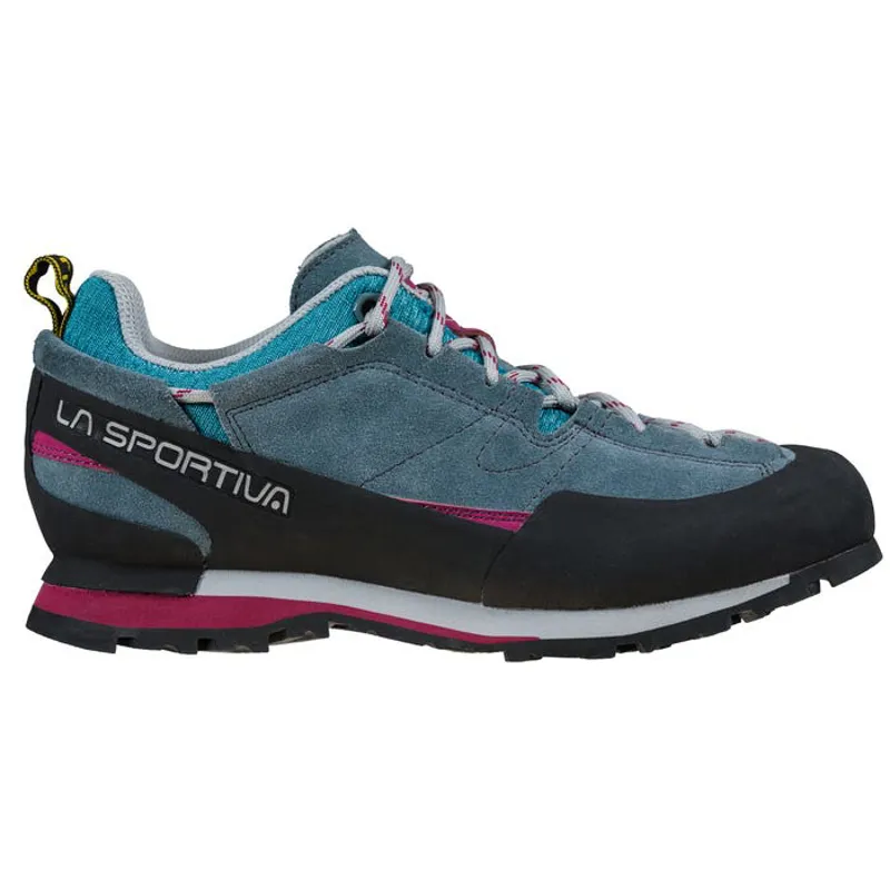 La Sportiva Womens Boulder X Slate/Red Plum-4