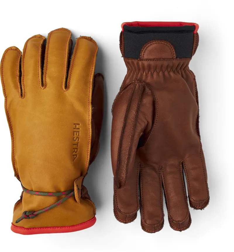 Hestra Wakayama Five Finger Gloves Cork