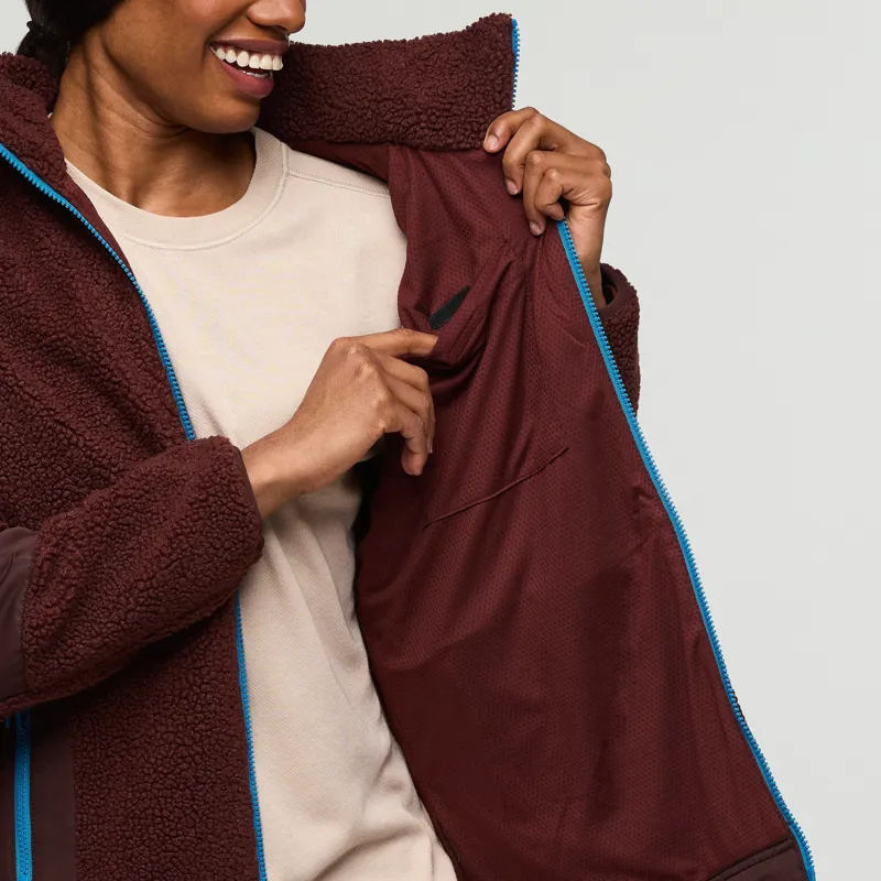 Cotopaxi Women's Bacano Fleece Jacket Chestnut-4