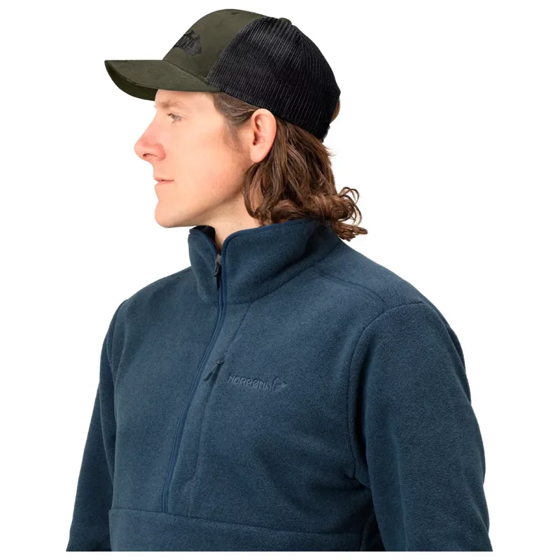 Norrona Unisex /29 Trucker Mesh Snap Back Cap Olive-3