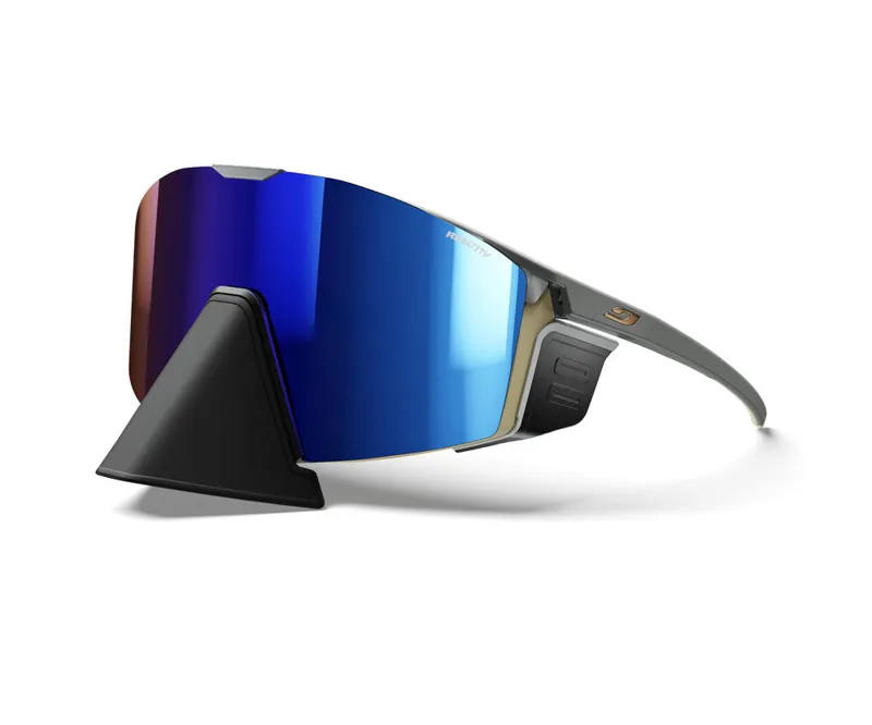 Julbo Edge Cover Dark Brown / Brown REACTIV 2-4 Sunglasses-1