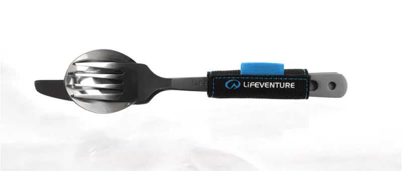 Lifeventure Titanium Camping Cutlery Set-1