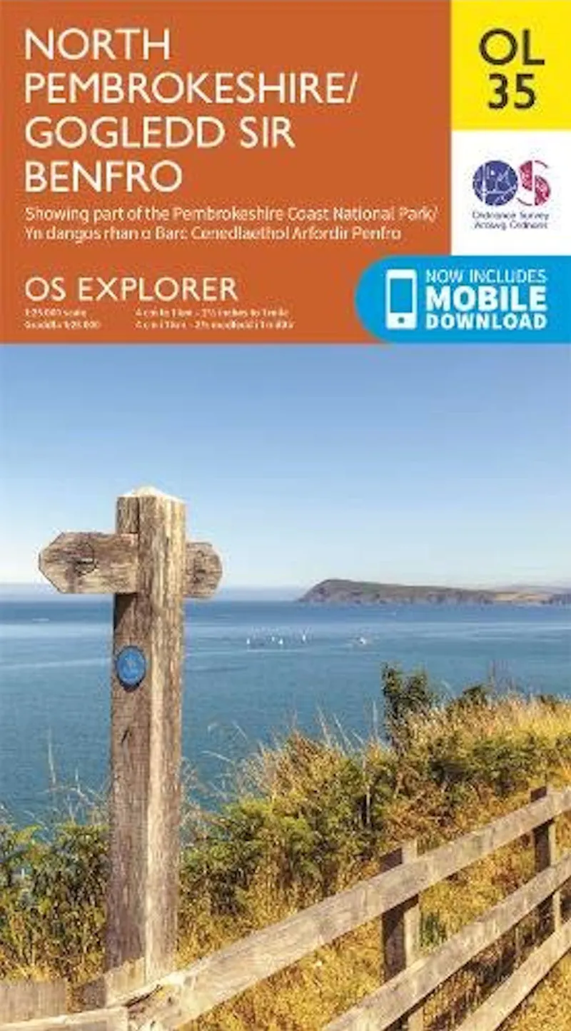 OS Explorer Map OL35 North Pembrokeshire