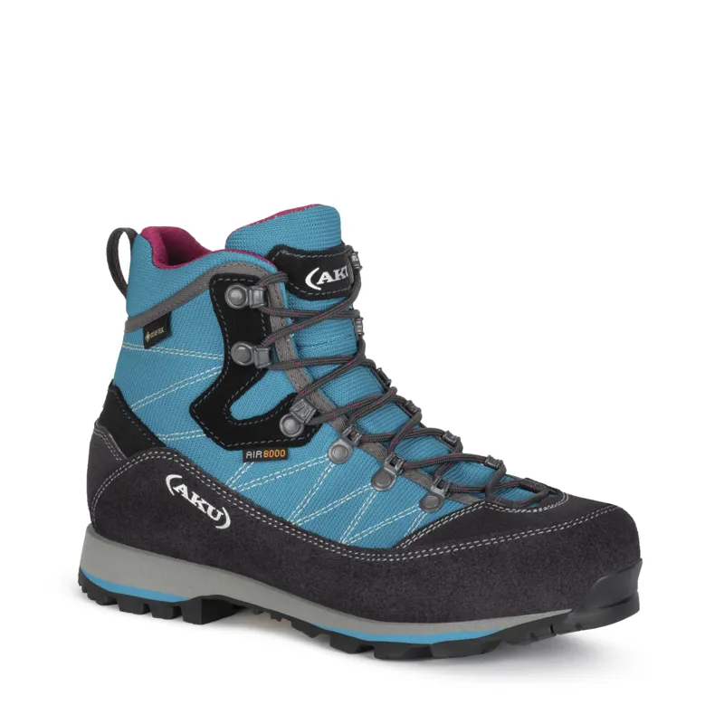 AKU Womens Trekker Lt III Wide GTX Turquoise/Grey