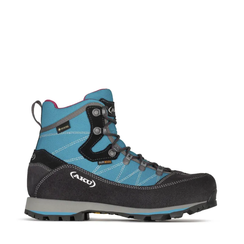 AKU Womens Trekker Lt III Wide GTX Turquoise/Grey-1